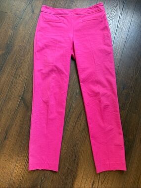 Trina Turk Hot Pink Ankle Pants